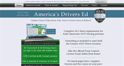 Desktop Screenshot of americasdriversed.com
